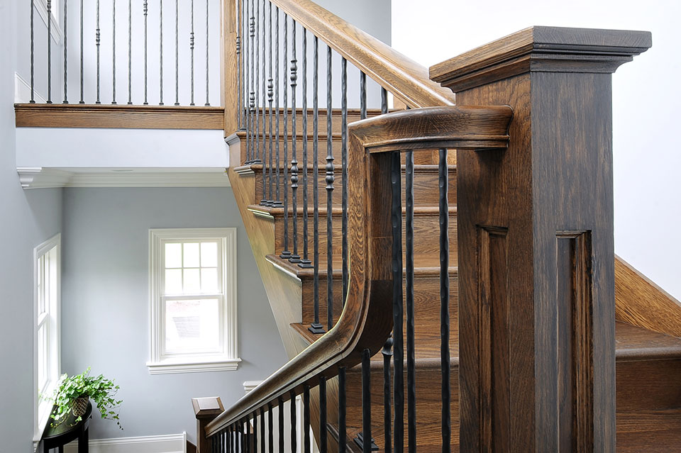 1044-Woodlawn-Glenview - Staircase Detail - Globex Developments Custom Homes