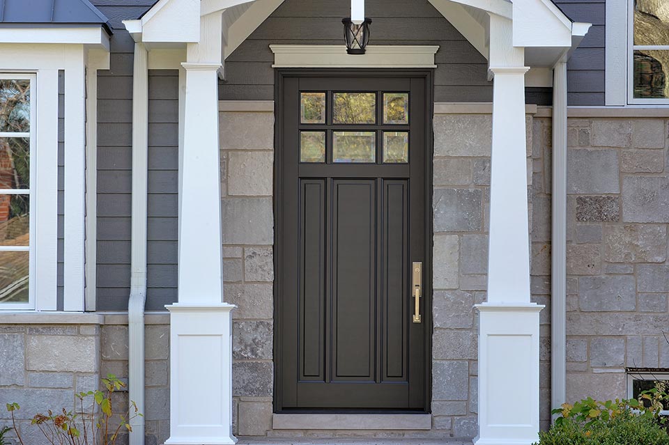 1216-Raleigh-Glenview - Entry-Door-Detail - Globex Developments Custom Homes