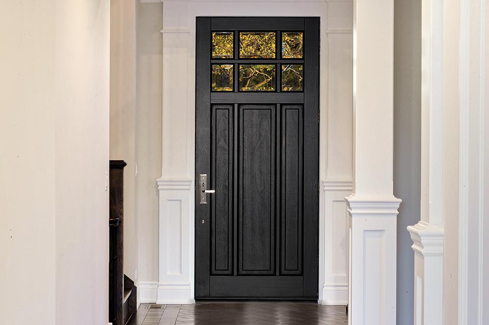 1216-Raleigh-Glenview - Entry-Door-Interior - Globex Developments Custom Homes