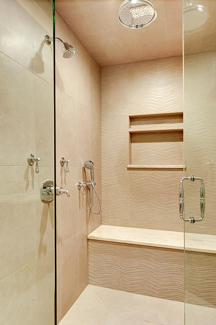 1216-Raleigh-Glenview - Master-Bathroom-Shower-Detail - Globex Developments Custom Homes
