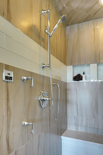 305-Neva-Glenview - Master Bathroom Shower Detail - Globex Developments Custom Homes