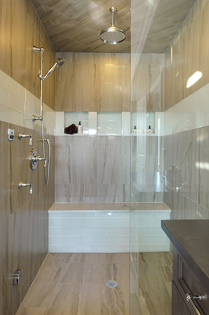 305-Neva-Glenview - Master Bathroom Shower - Globex Developments Custom Homes