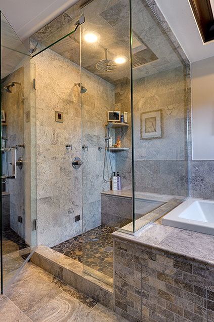 316-Luthin-Oak-Brook - Master Bathroom Shower Detail - Globex Developments Custom Homes