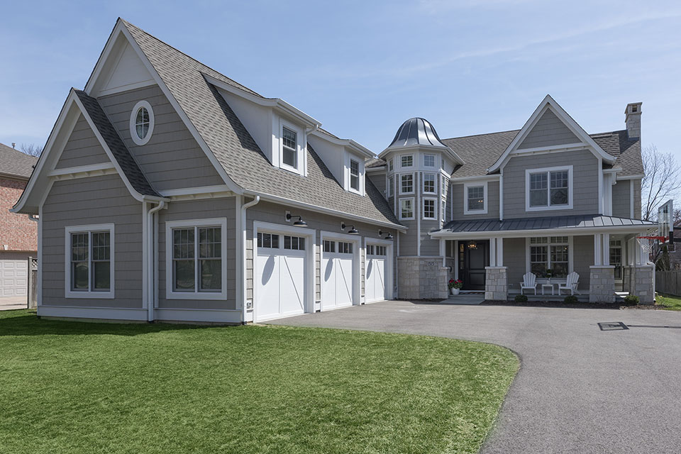 Glenview-Coastal - Front Elevation - Globex Developments Custom Homes