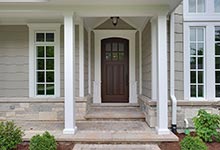 1005-Queens-Glenview - House  Entry  Door - Globex Developments Custom Homes