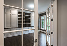 1205-Pleasant-Glenview - Office Double Doors - Globex Developments Custom Homes