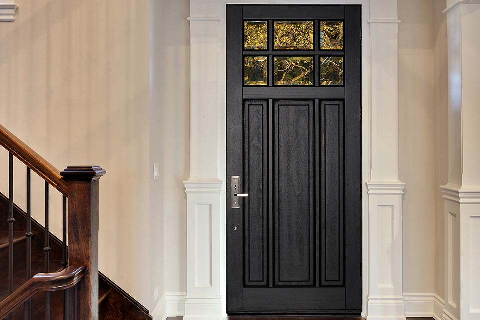 1216-Raleigh-Glenview - Entry-Door-Interior-Detail - Globex Developments Custom Homes