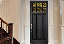 1216-Raleigh-Glenview - Entry Door Interior Detail - Globex Developments Custom Homes