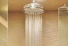 1216-Raleigh-Glenview - Master Bathroom Rain Shower - Globex Developments Custom Homes