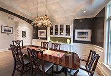 1233-Heather-Lane-Glenview - Dining Room Table View - Globex Developments Custom Homes