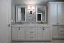 1429-Pleasant-Glenview - Master Bathroom Custom Cabinets, Vanity - Globex Developments Custom Homes