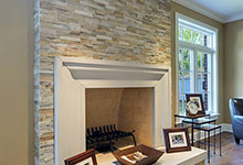 1444-Greenwood-Deerfield - Fireplace Detail - Globex Developments Custom Homes