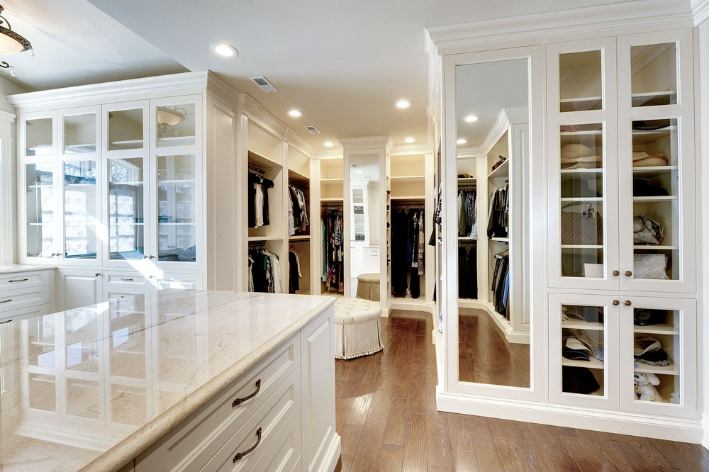 Elegant Glam Custom Home Custom Wal-In Closet