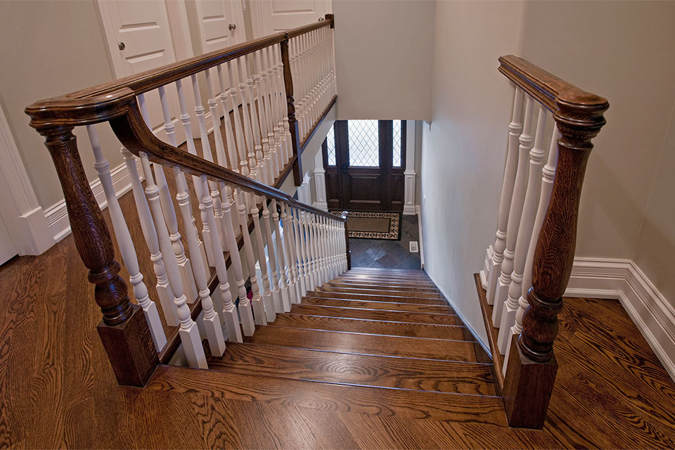 1909-Larkdale - Stairs - Globex Developments Custom Homes