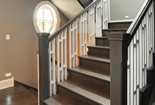 304-McArthur-Mt-Prospect - Staircase Detail - Globex Developments Custom Homes