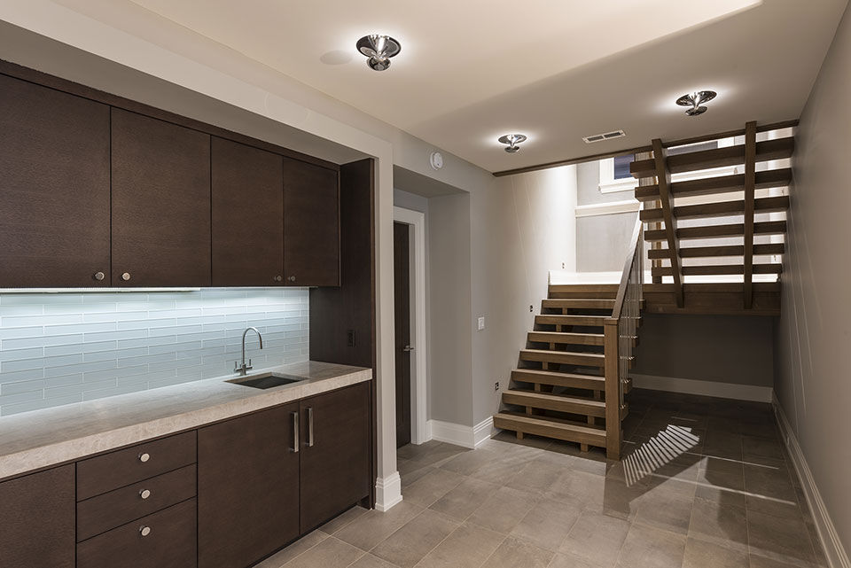 326-Country - Basement,-Cabinets,-Stairs - Globex Developments Custom Homes