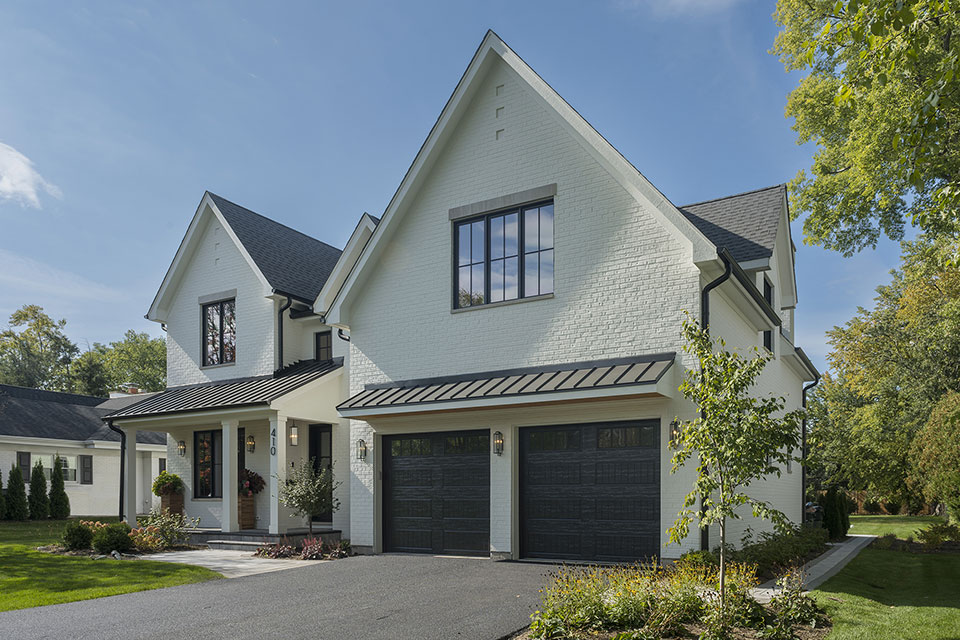 410-Branch-Glenview - House-Elevation-Angle-View - Globex Developments Custom Homes