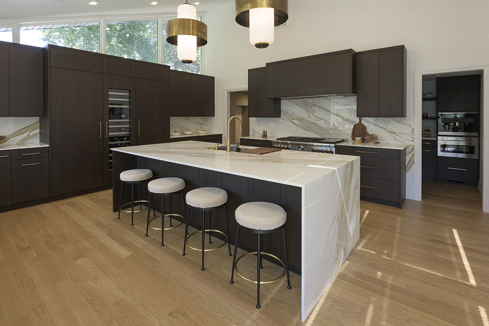Branch-Rd-Glenview-Modern-Home - Kitchen,-Custom-Cabinets - Globex Developments Custom Homes