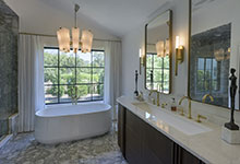 Branch-Rd-Glenview-Modern-Home - Cabinet, Master Bathroom - Globex Developments Custom Homes