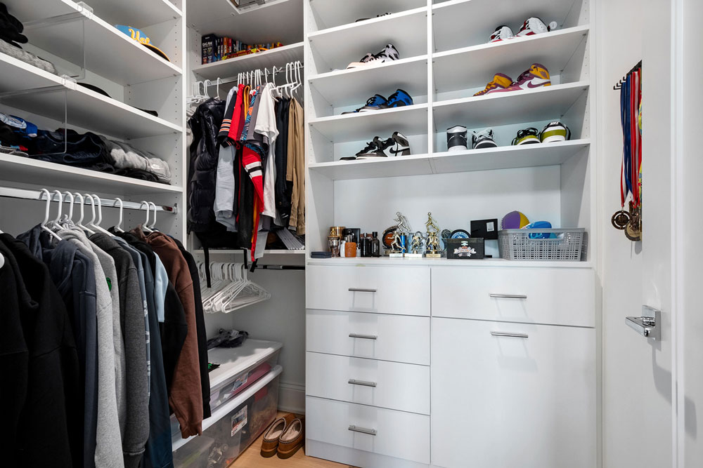 Timeless Custom Home, Illinois Custom Wal-In Closet