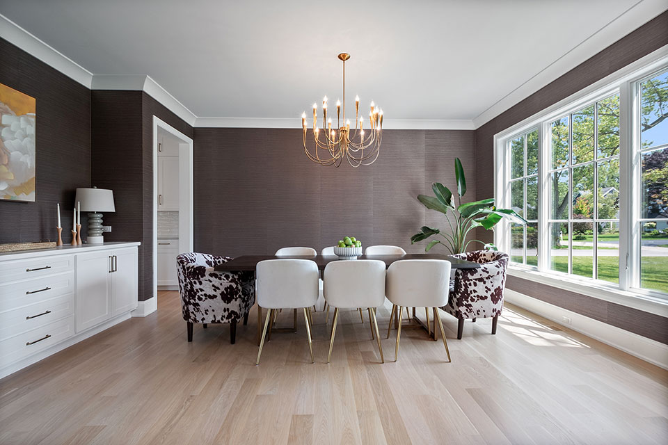 Glenview-Custom-Home-105 - Dining Room - Globex Developments Custom Homes