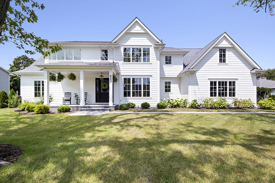 Glenview-Custom-Home-105 - Front Elevation - Globex Developments Custom Homes