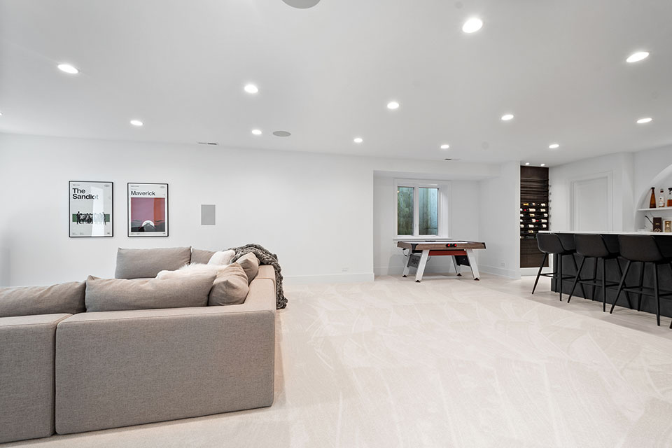 Glenview-Custom-Home-106 - Basement - Globex Developments Custom Homes