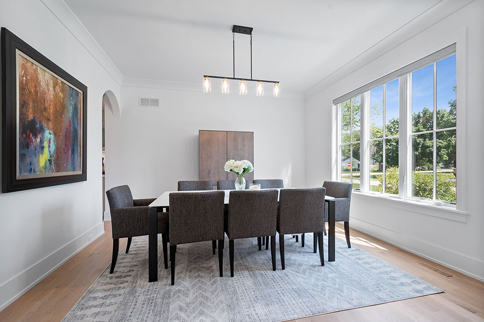 Glenview-Custom-Home-106 - Dining Room - Globex Developments Custom Homes