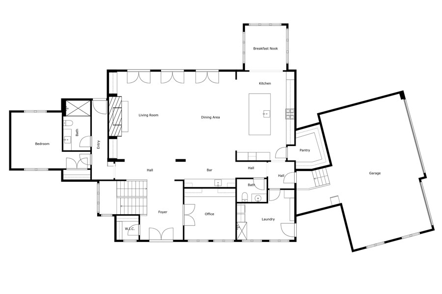Glenview-Custom-Home-107 Globex Developments Custom Homes, Floor Plan 2