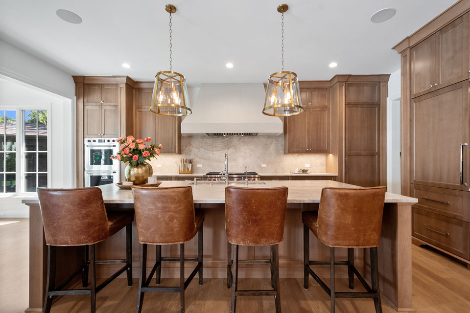 Glenview Custom Home, Illinois Modern Custom Kitchen