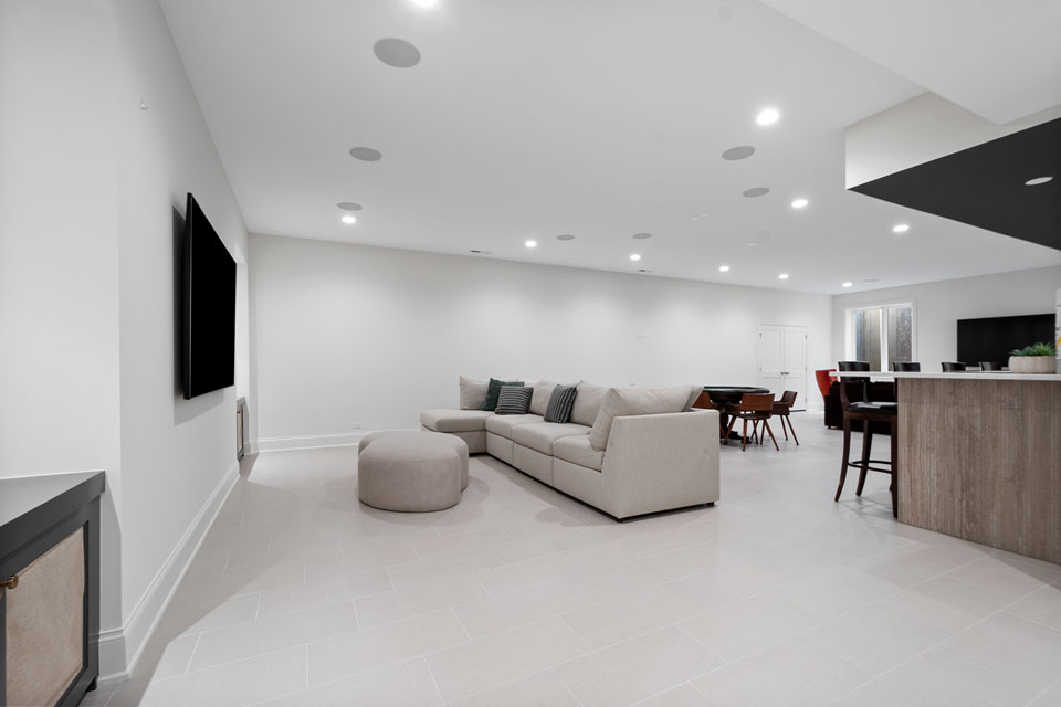 Glenview-Custom-Home-107 - Basement Den - Globex Developments Custom Homes