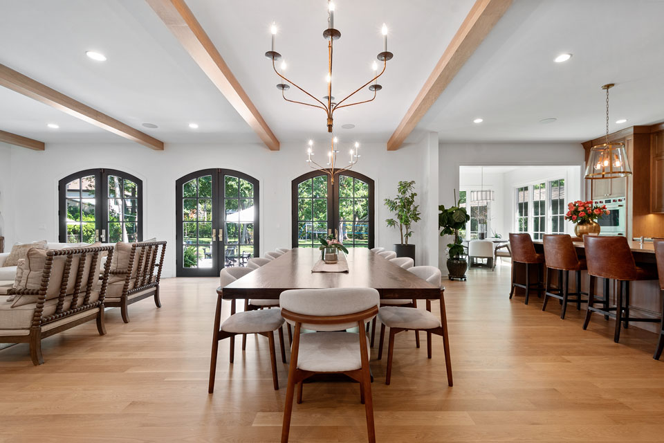 Glenview-Custom-Home-107 - Dining Room Front View - Globex Developments Custom Homes