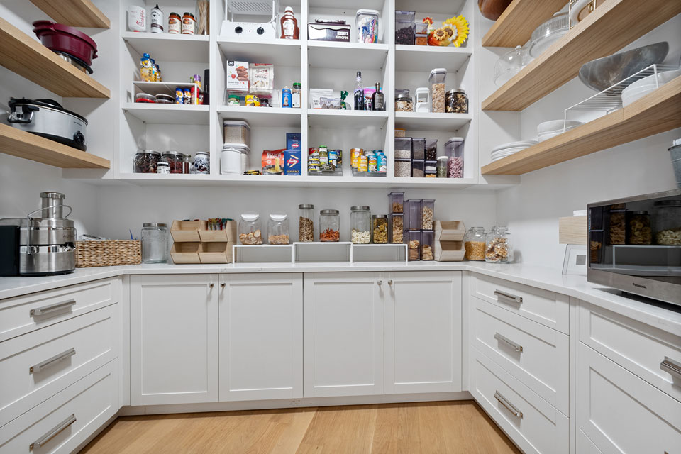 Glenview-Custom-Home-107 - Pantry Room - Globex Developments Custom Homes