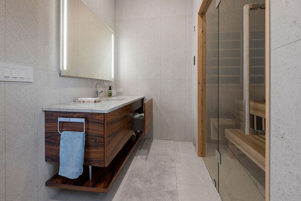 Highland Park Modern Home, Illinois Custom Bathroom