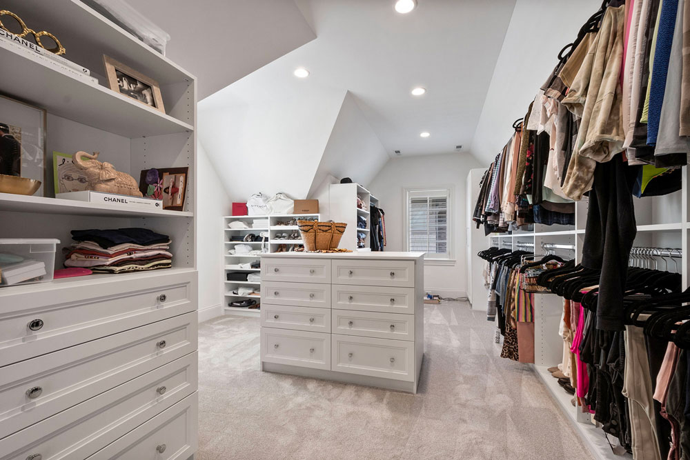 Northbrook Custom Home, Illinois Custom Wal-In Closet