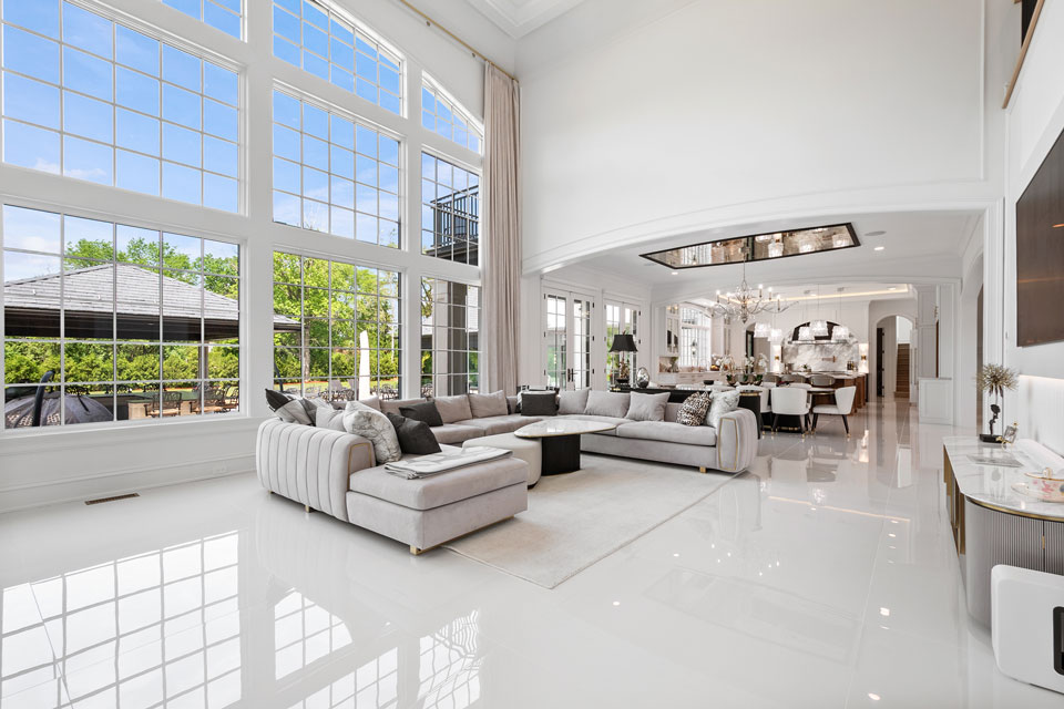 Northfield-Custom-Home-102 - Great Room Side View - Globex Developments Custom Homes