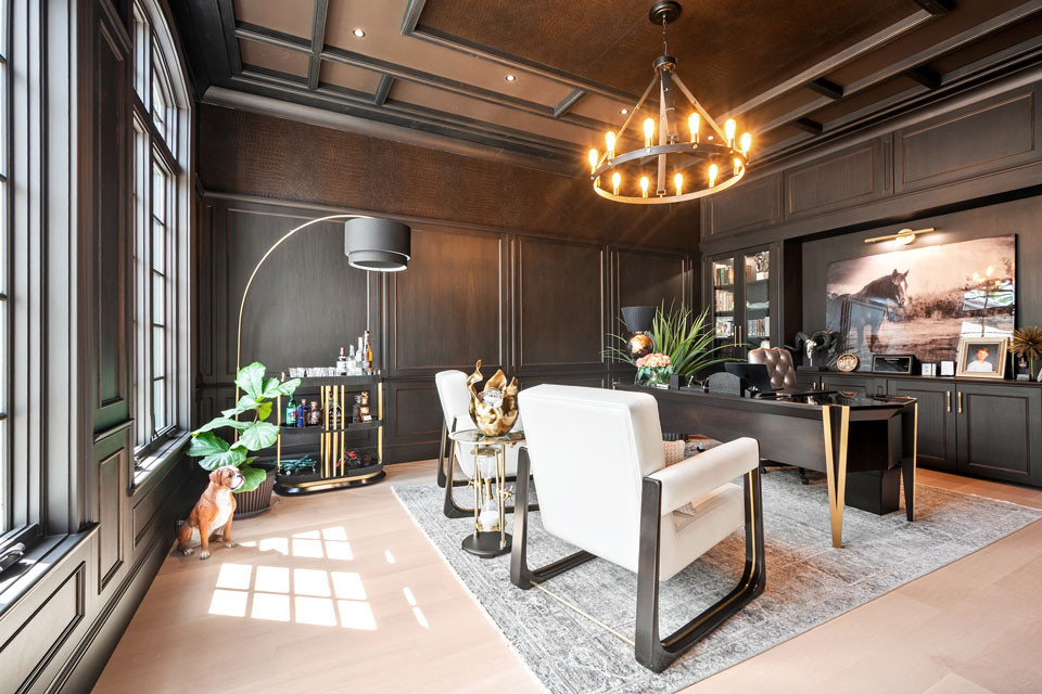 Northfield-Custom-Home-102 - Office - Globex Developments Custom Homes