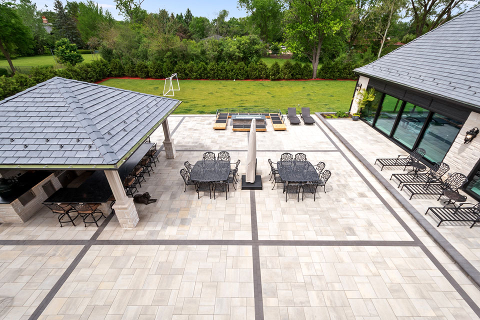 Northfield-Custom-Home-102 - Outdoor Top View - Globex Developments Custom Homes