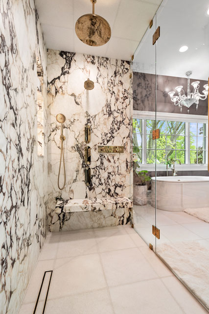 Northfield-Custom-Home-102 - Shower Inside - Globex Developments Custom Homes
