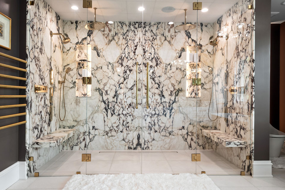 Northfield-Custom-Home-102 - Shower - Globex Developments Custom Homes