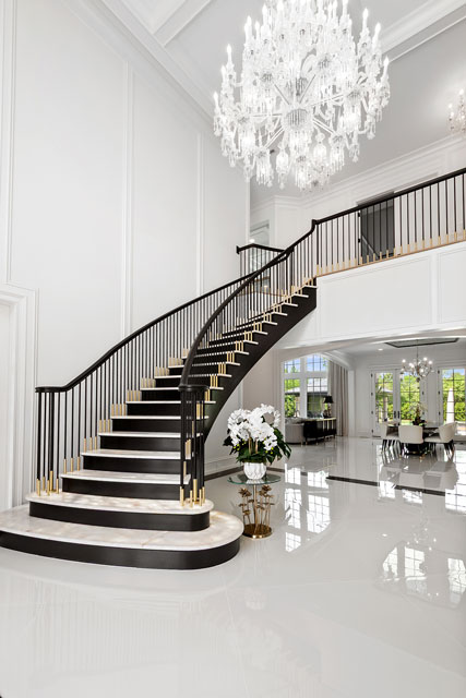 Northfield-Custom-Home-102 - Stair Vertical - Globex Developments Custom Homes