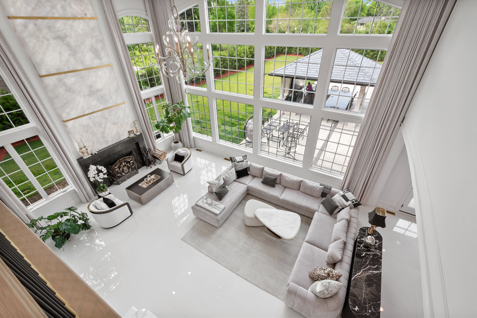 Northfield-Custom-Home-102 - Views From Second Floor - Globex Developments Custom Homes