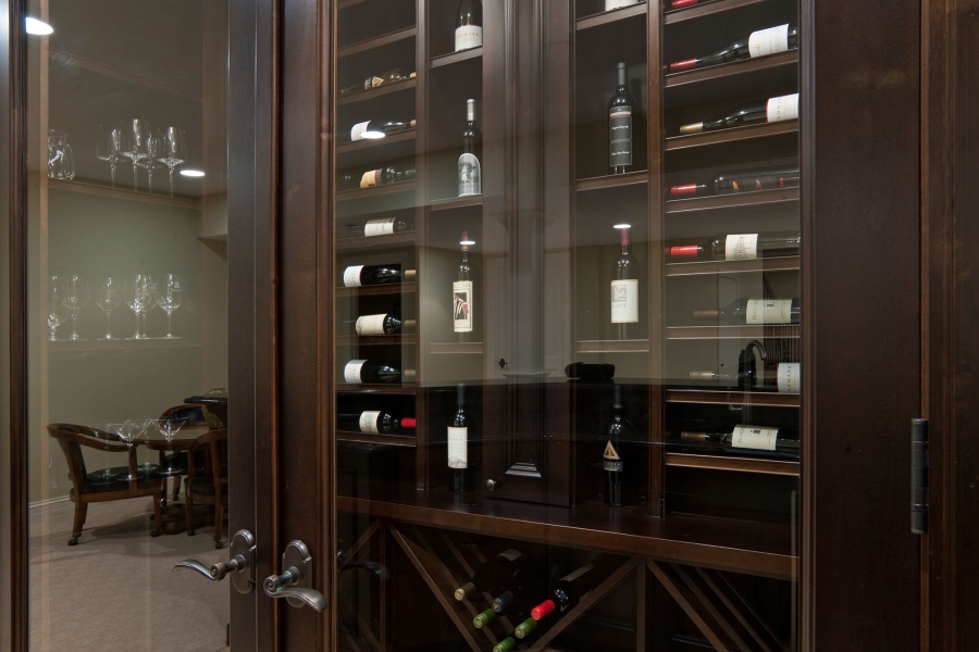 Exterior View of Custom Wine Cellar